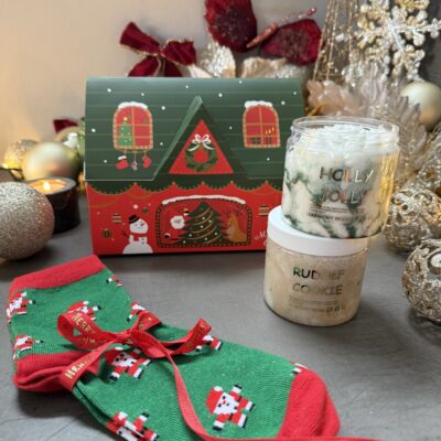 Rudolf & Santa’s Elf Gift Box