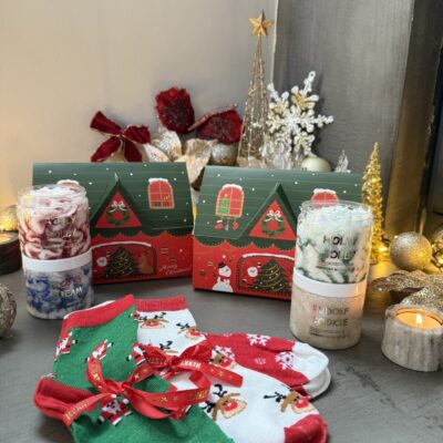 Rudolf & Santa’s Elf Gift Box