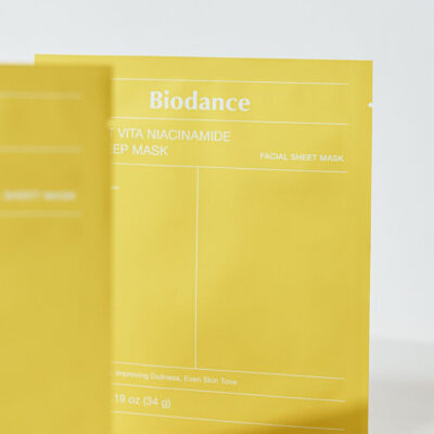 Biodance Radiant Vita Niacinamide Real Deep Mask Μάσκα Προσώπου Νυκτός για Λάμψη