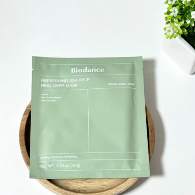 Biodance Refrsehing Sea Kelp Real Mask-Viral μάσκα σύσφιξης & λάμψης